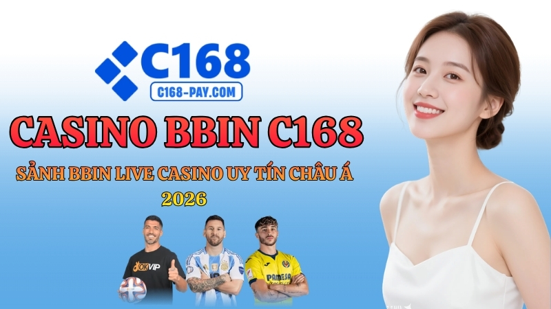 Casino BBIN C168 – Sảnh BBIN Live Casino Uy Tín Châu Á 2026 1 Casino BBIN C168 – Sảnh BBIN Live Casino Uy Tín Châu Á 2026
