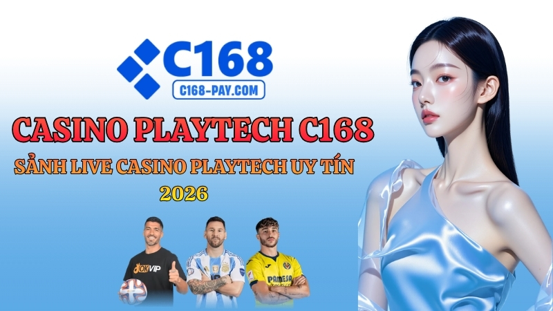 Casino Playtech C168 – Sảnh Live Casino Playtech Uy Tín 2026 1 Casino Playtech C168 – Sảnh Live Casino Playtech Uy Tín 2026